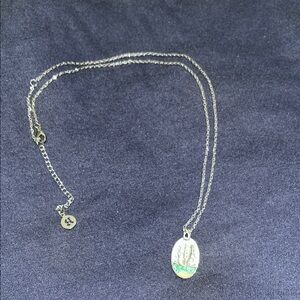 Silver Tree Pendant Necklace